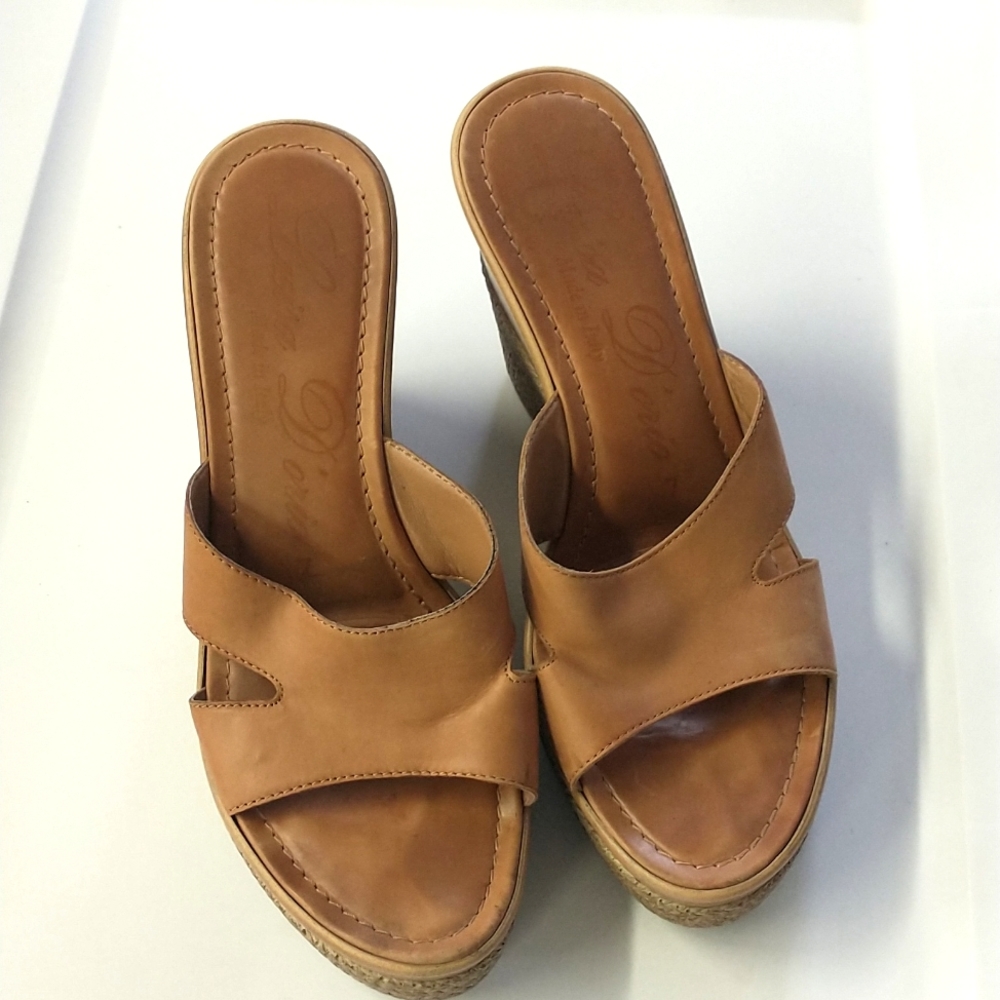 Luisa D'orio Tan wedges